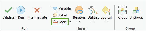 Ouvrez les outils de géotraitement.