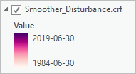 Légende Smoother_Disturbance.crf