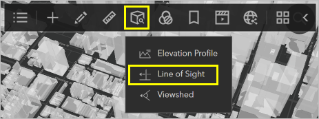 Option Line of Sight (Ligne de visée)