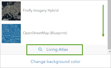 Rechercher d’autres fonds de carte dans Living Atlas