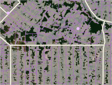 Transparence de la couche Deforested Area (Zone déboisée)