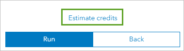 Bouton Estimer les crédits