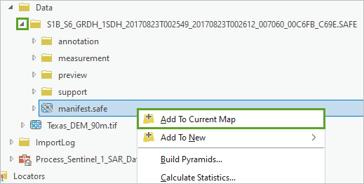 Option Ajouter à la carte actuelle