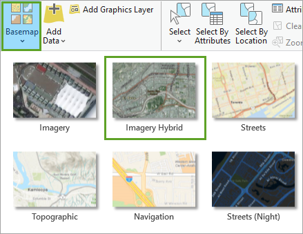 Bouton Imagery Hybrid (Imagerie hybride)