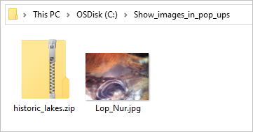 Fichiers Lop_Nur.jpg et historic_lakes.zip