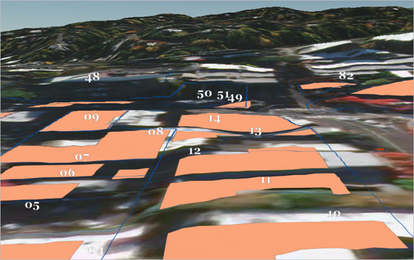 Étiquettes 3D davantage visibles sur la scène