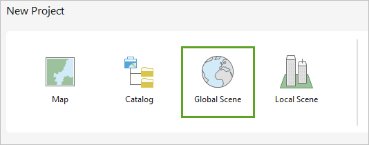 Bouton Global Scene (Scène globale)