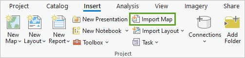 Bouton Import Map (Importer une carte)