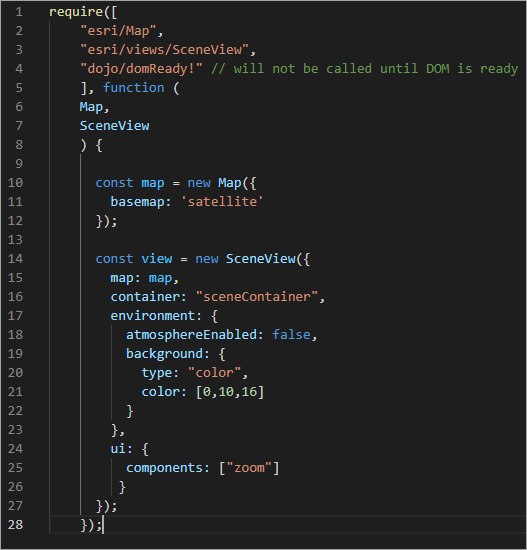 ArcGIS API for JavaScript を使用した 3D グローブ アプリの構築 