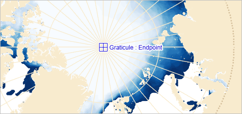 Graticule : 端点に対するスナップ