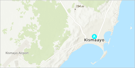 Kismayo の一致候補