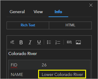 Lower Colorado River に変更された名前