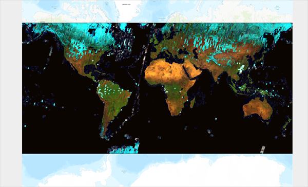 Multispectral Landsat マップ