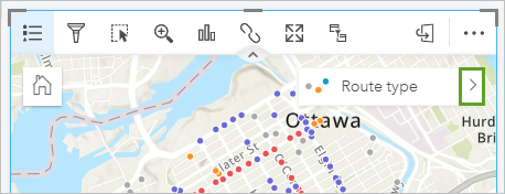 Route type 矢印