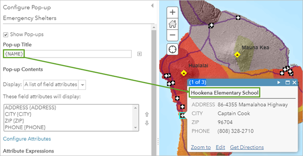 ポップアップ タイトル