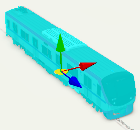 列車モデルの調整