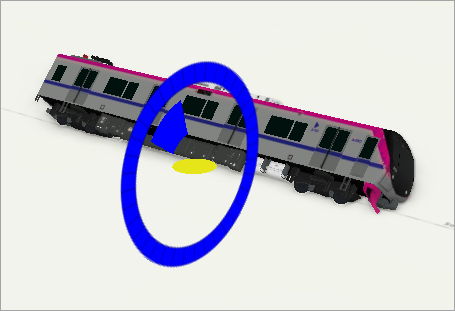 列車モデルの反転