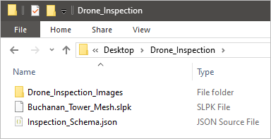 Drone_Inspection フォルダー