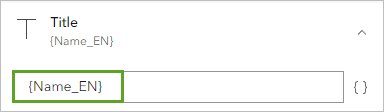 タイトル内の {Name_EN}