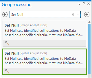 Set NULL の検索