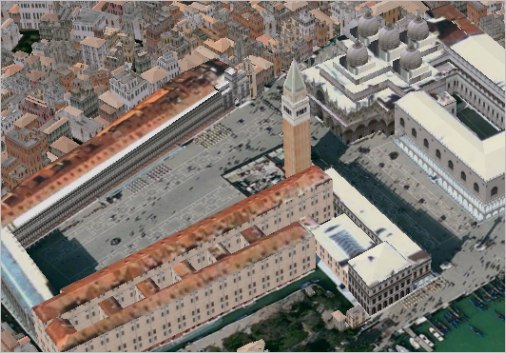 最終的に完成したサンマルコ広場