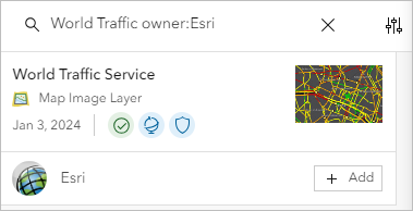 World Traffic Service の検索結果