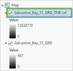 Galveston_Bay_S1_GRD_TNR.crf レイヤー
