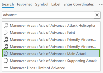 [Axis of Advance: Main Attack] シンボル