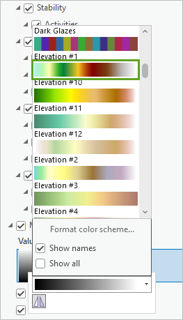 Elevation #1 の配色