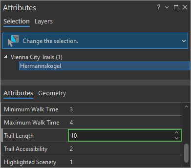 Значение Trail Length