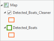 Отключите Detected_Boats.