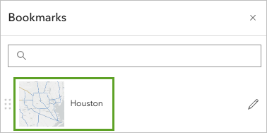 Закладка Houston