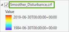 Слой Smoother_Disturbance.crf переименован.