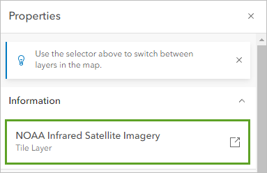 Блок GOES Satellite Imagery