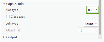 Параметр Тип окончания