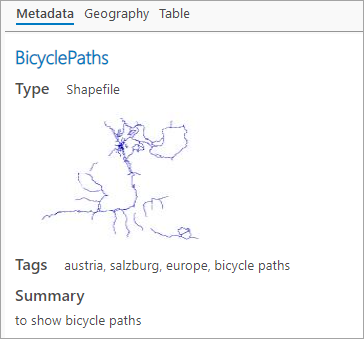 Shapefile 元数据