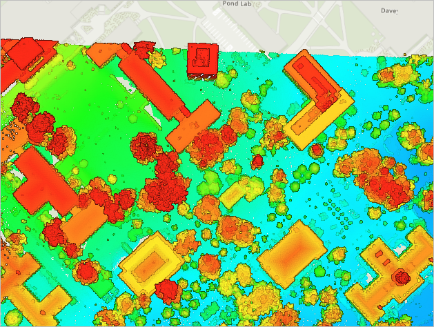 2017 PSU LiDAR 图层