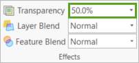 50% 透明度