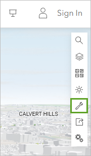 “场景工具”按钮