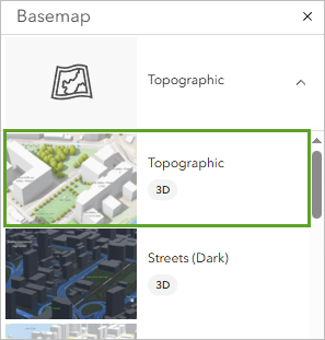 Topographic 3D 底图