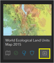 2015 年世界生态土地单位地图的缩略图
