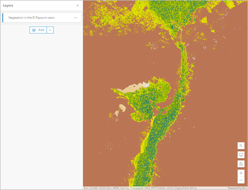 ArcGIS Online Map Viewer 中的图层