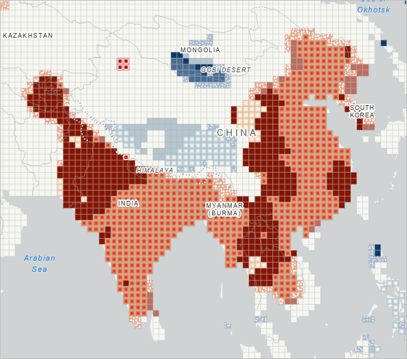 地图上东南亚的新兴热点分析结果