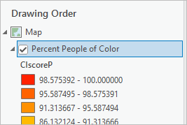 图层重命名为 Percent People of Color