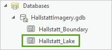 “目录”窗格中的 Hallstatt_Lake
