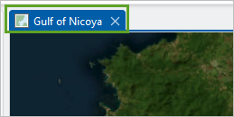 Gulf of Nicoya 底图选项卡